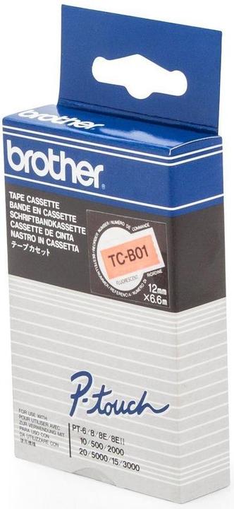 Actual product image Brother P-Touch (1.20 cm, Orange)