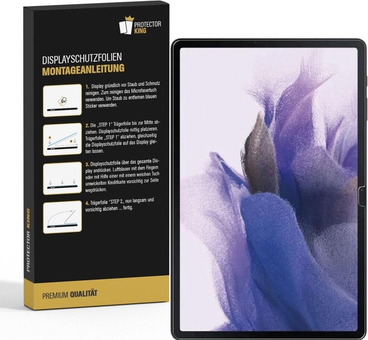 Produktbild Protectorking 1x Panzerfolie Anti-Shock matt entspiegelt (1 Stück, Galaxy Tab S7 FE)