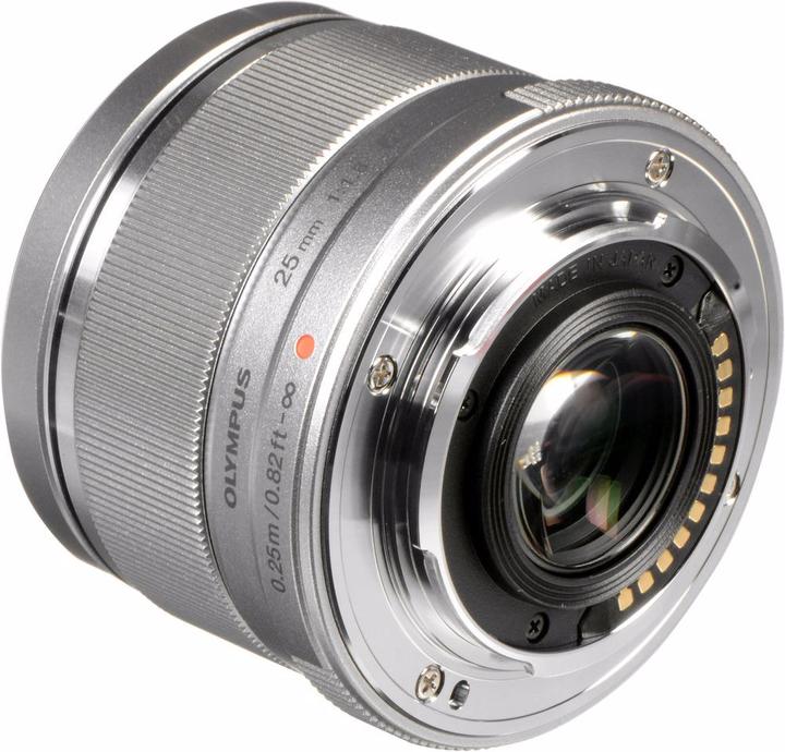 Image du produit Olympus ED 25mm f/1.8, argent (Micro Four Thirds, Micro Four Thirds)