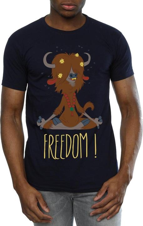Actual product image Disney Mens Zootropolis Yak Freedom T-Shirt (XL)