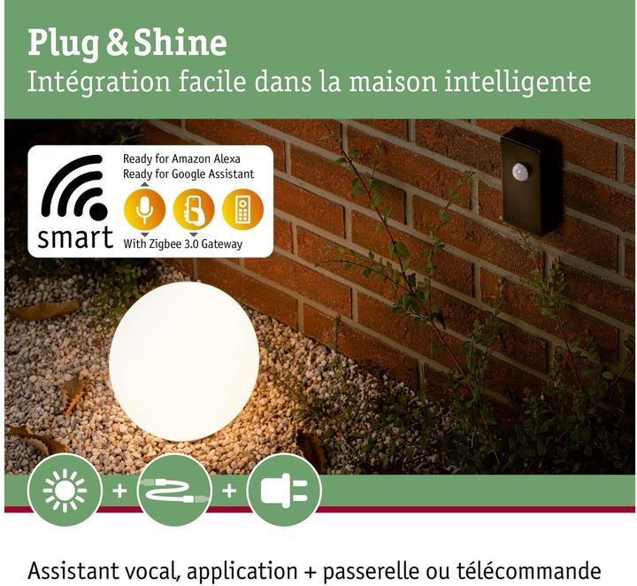 Actual product image Paulmann HF motion detector Zigbee, IP44 (10 m)