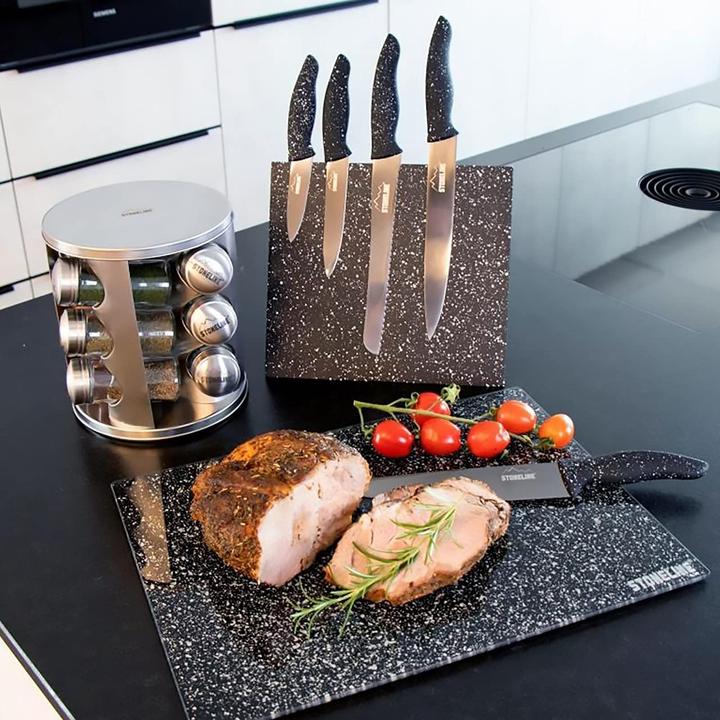 Immagine prodotto Stoneline Set di coltelli da 5 pezzi con blocco