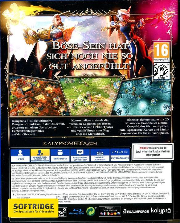 Produktbild Dungeons 3 (PS4, Multilingual)