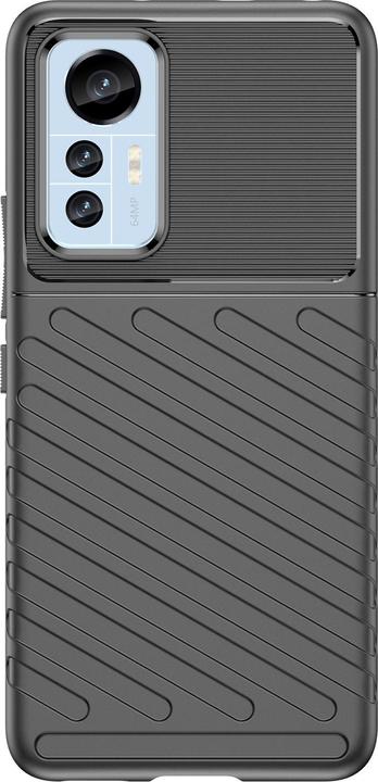 Produktbild Hurtel Thunder Case Hülle für Xiaomi 12 Lite Silikon Armor Case schwarz (Xiaomi 12 Lite)