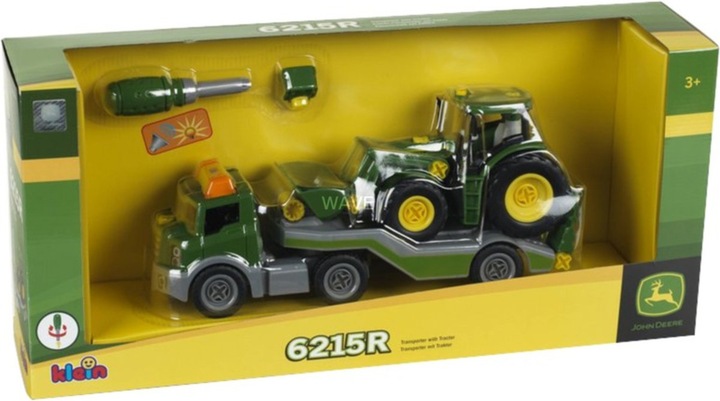Produktbild Theo Klein Transporter mit John Deere Traktor