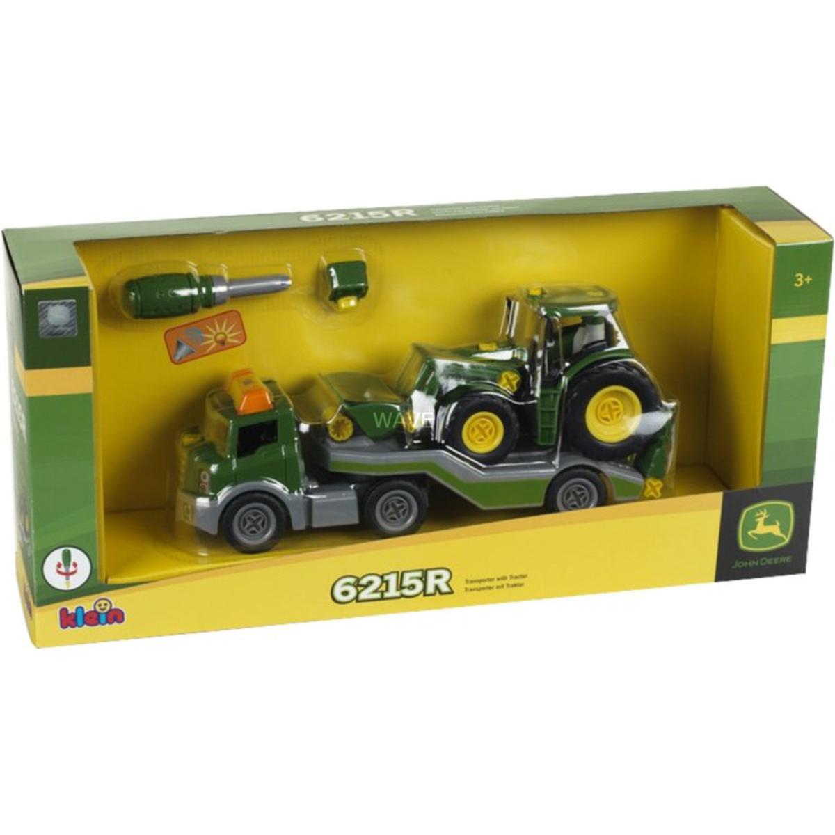 Theo Klein Transporter mit John Deere Traktor