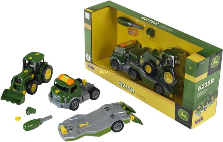 Actual product image Theo Klein Transporter with tractor John