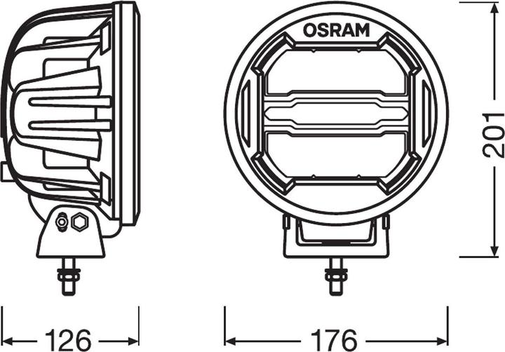 Image du produit Osram LEDriving Round MX180 CB