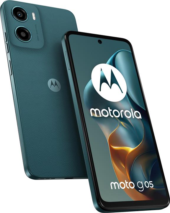 Actual product image Motorola moto g05 (128 GB, Forest Green, 6.67", Dual SIM, 50 Mpx, 2G)