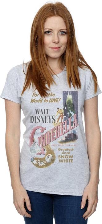 Immagine prodotto Disney Princess Cinderella Retro Poster Maglietta Donna (XXL)