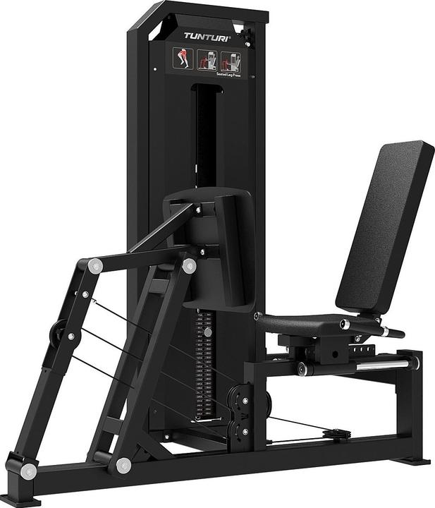 Tunturi Platinum Seated Leg Press / Beinpresse mit Gewichtsstapel