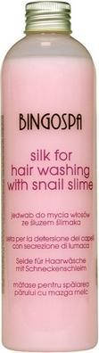Produktbild BingoSpa Seidenshampoo für die Haarpflege mit Schneckenschleim 300ml (300 ml, Flüssiges Shampoo)