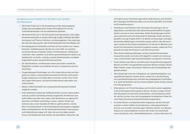 Immagine prodotto Genderbewusste Pädagogik in der Kita (Tedesco, Petra Focks, 2024)