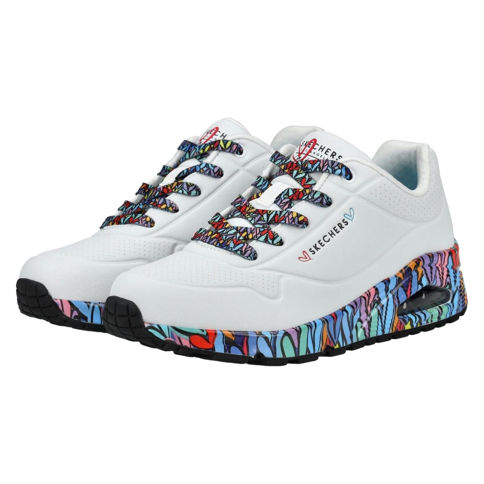 Skechers, Damen, Sneakers, Sneaker, Weiss, (36.5)