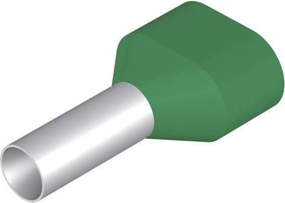 Produktbild Weidmüller ZW-Aderendhülse 6qmm 12mm isol PP gn Cu 9037690000