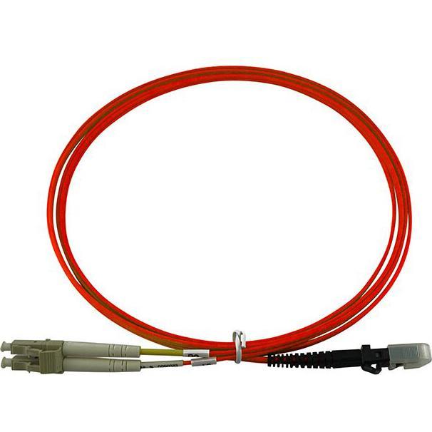 BlueOptics Duplex LWL Patchkabel MTRJ-LC Multimode OM1 10 Meter (10 m), Netzwerkkabel