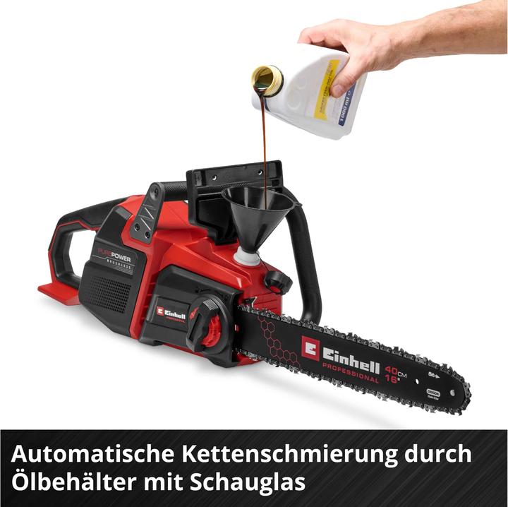 Actual product image Einhell GP-LC 36/40 Li BL-Solo cordless chainsaw (Battery chain saw)