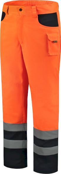 Actual product image Tricorp 503002FluororangeNavy52 Werkbroek ISO20471 Bicolor (52)