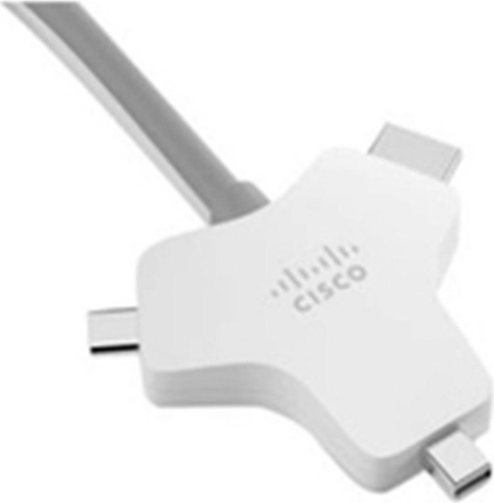 Produktbild Cisco CAB-HDMI-MUL4K-9M= Videokabel-Adapter HDMI Typ A (Standard) HDMI + Mini DisplayPort + USB Type (9 m, HDMI)