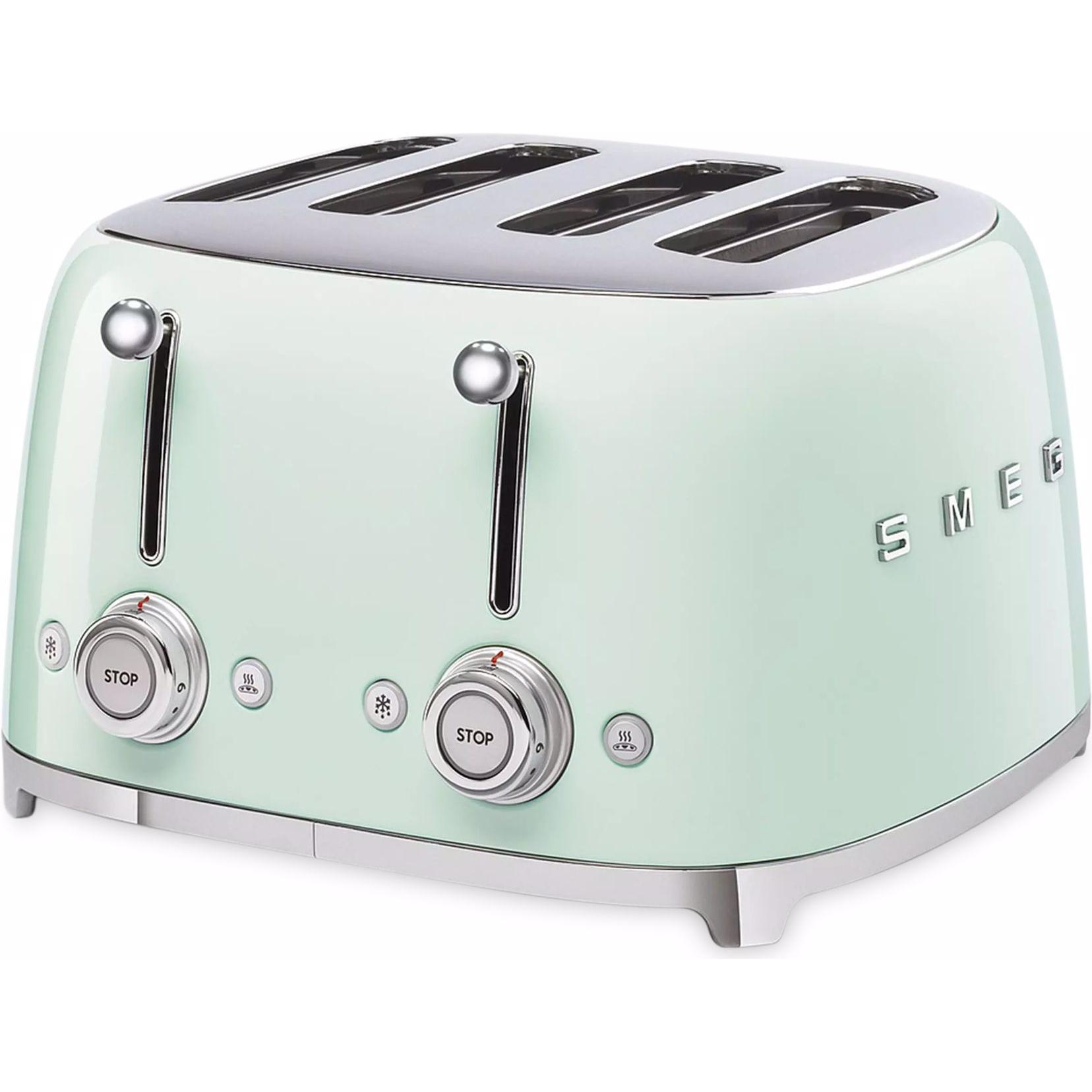 Smeg Stile anni '50 4 fette, Tostapane, Verde