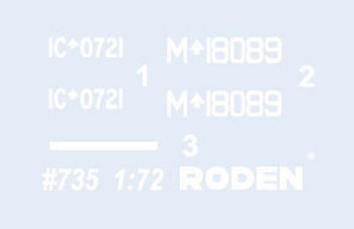 Actual product image Roden Vauxhall D-type