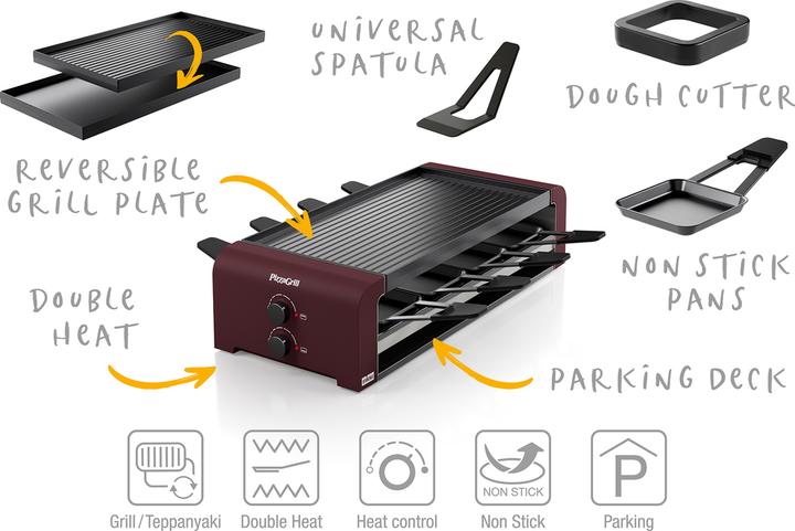 Immagine prodotto Stöckli Griglia per pizza per 8 persone