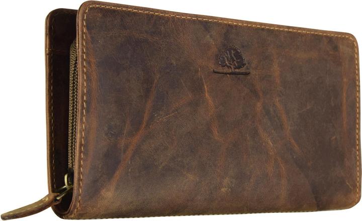 Actual product image Greenburry Vintage wallet leather 18 cm