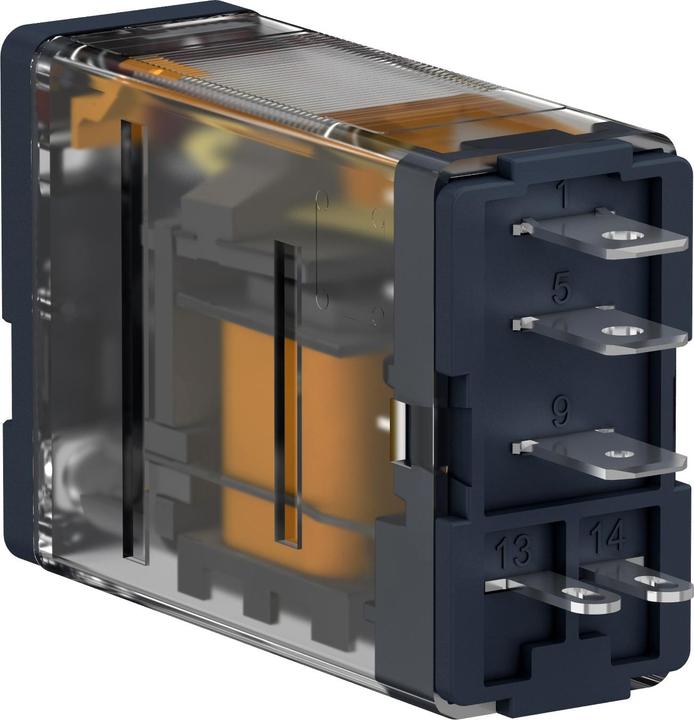 Produktbild Schneider Electric Leistungsrelais RPM, 1 W, 15 A, 12 VDC, RPM12JD