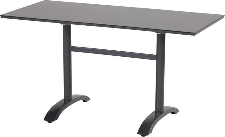 Produktbild Hartman Sophie Studio HPL Bistro Tisch 138x68cm Anthrazit Xerix frame, Antracite HPL / 2. (138 cm)