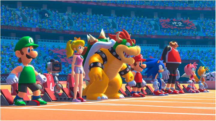 Actual product image Nintendo Switch Mario & Sonic Olympic Games: Tokyo 2020 (Switch, DE)