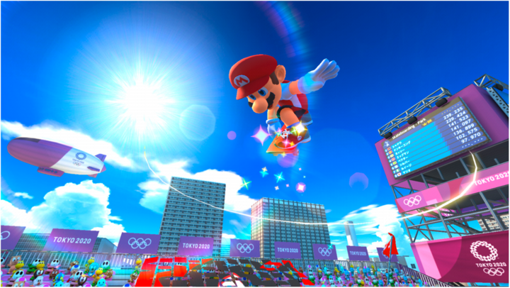 Actual product image Nintendo Switch Mario & Sonic Olympic Games: Tokyo 2020 (Switch, DE)