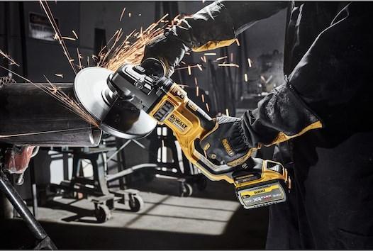 Actual product image DeWalt DCG460X2 FLEXVOLT Accu Haakse Slijper 230mm 54V 9.0Ah in case (230 mm)