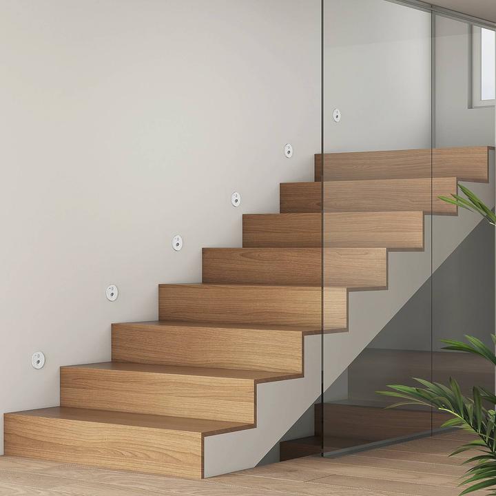 Produktbild Arcchio Neru Round LED Einbauwandlampe w/Sensor White