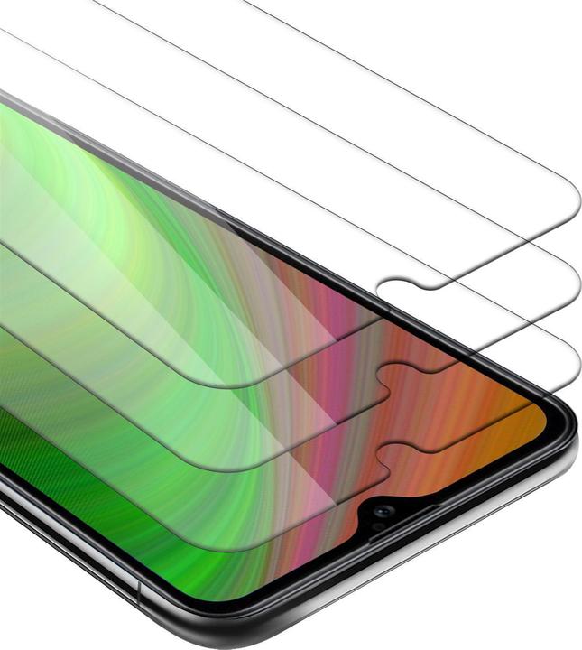 Actual product image Cadorabo Display protection glass (3 Piece, Samsung Galaxy M30)