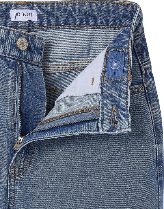 Actual product image Jonen Mädchen Loose-Fit-Jeans (128)
