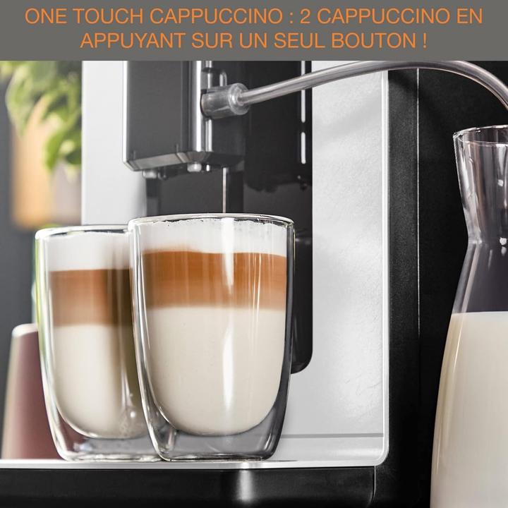 Image du produit Krups Machine à café automatique avec 7 boissons prédéfinies, système One Touch et fabrication en France