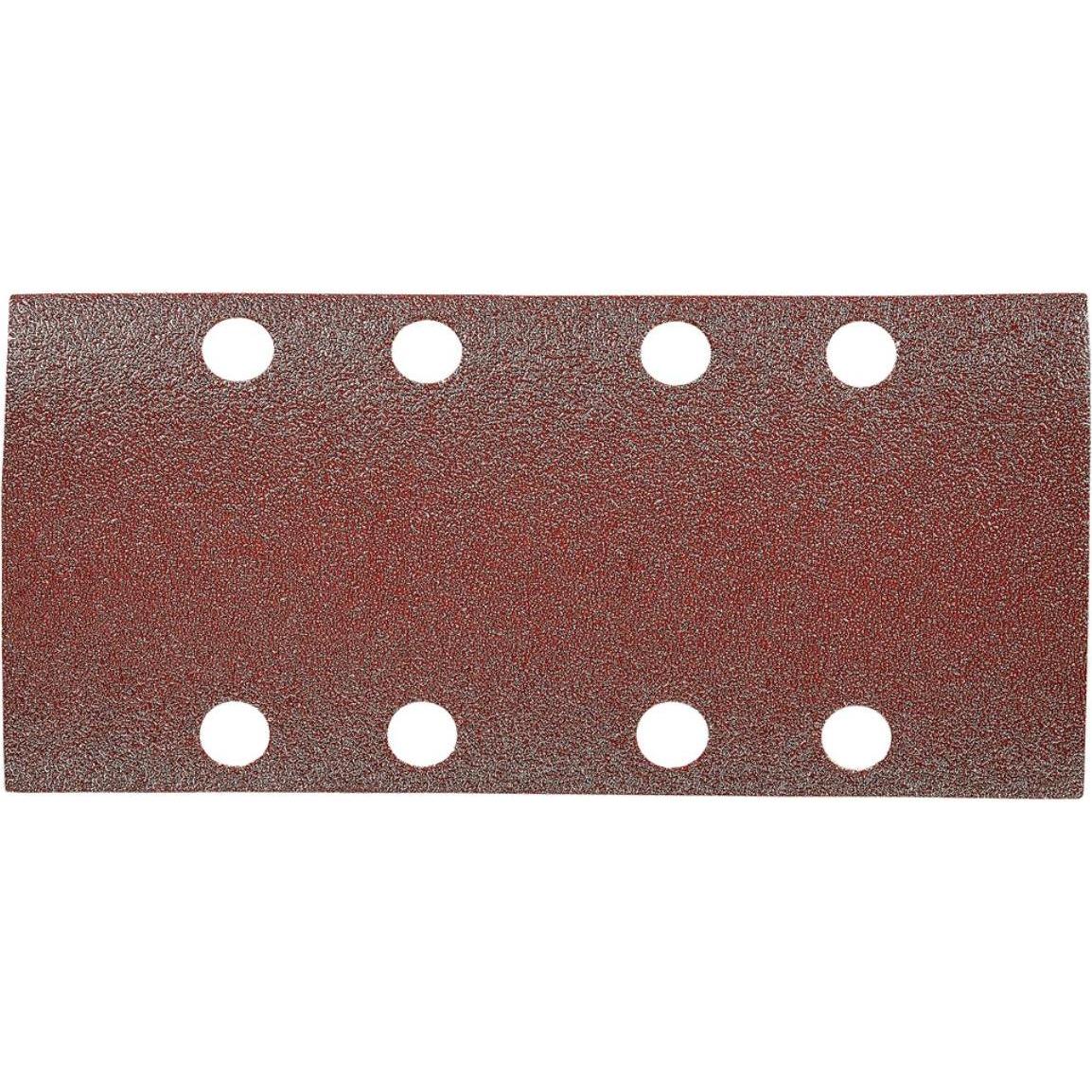Makita, Abrasivi, Schleifpapier 80 x 166 mm K80 10 Stk. 80 x 166 mm • K80 • 10 Stk. • 8 Loch