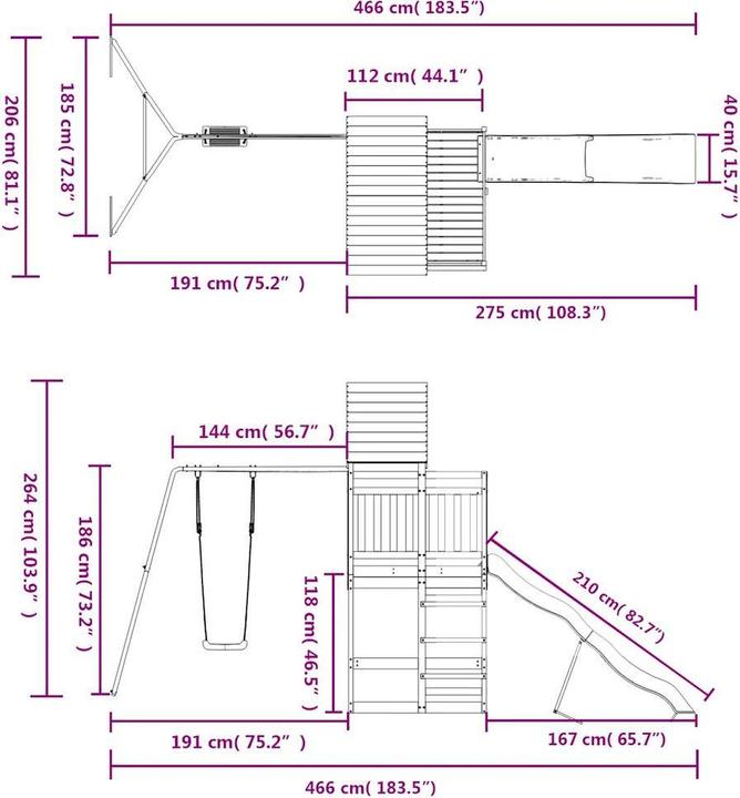 Actual product image vidaXL Aletta