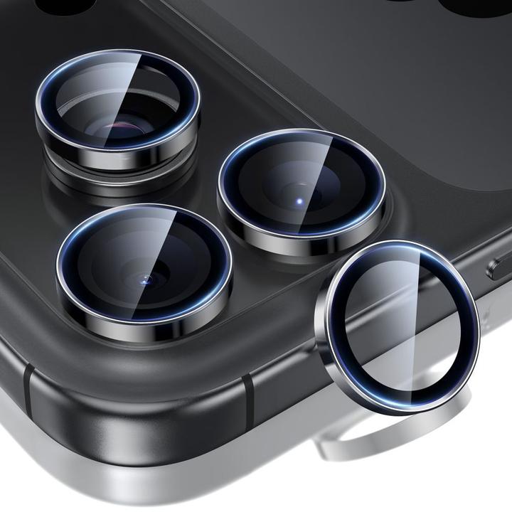Produktbild ESR Armorite Camera Lens Protectors (1 Stk., Apple iPhone 14 Pro, Apple iPhone 14 Pro Max, Apple iPhone 15 Pro, Apple iPhone 15 Pro Max, Apple iPhone 16 Pro, Apple iPhone 16 Pro Max, Apple iPhone 17 Pro, Apple iPhone 17 Pro Max)