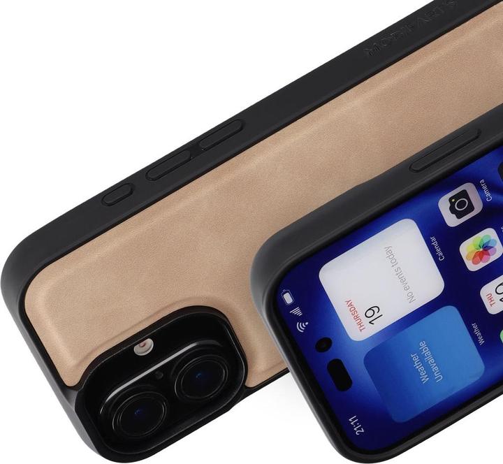 Image du produit Mobiparts Classic Backcover Apple iPhone 16 Moonstone Beige (MagSafe Compatible) (Apple iPhone 16)