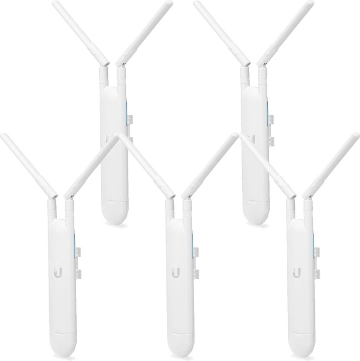 Immagine prodotto Ubiquiti UniFi AP-AC-M-5 MESH, confezione da 5 pezzi (867 Mbit/s)