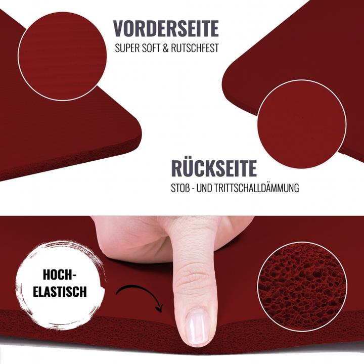 Produktbild Gorilla Sports Yogamatte (15 mm)