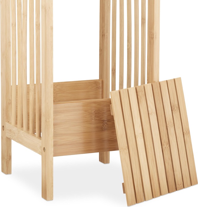Immagine prodotto Relaxdays Bambù (25 x 26,5 x 64 cm)