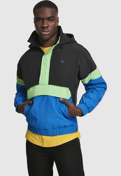 Produktbild Urban Classics 3-Tone Neon Mix Pull Over Jacket (XS)
