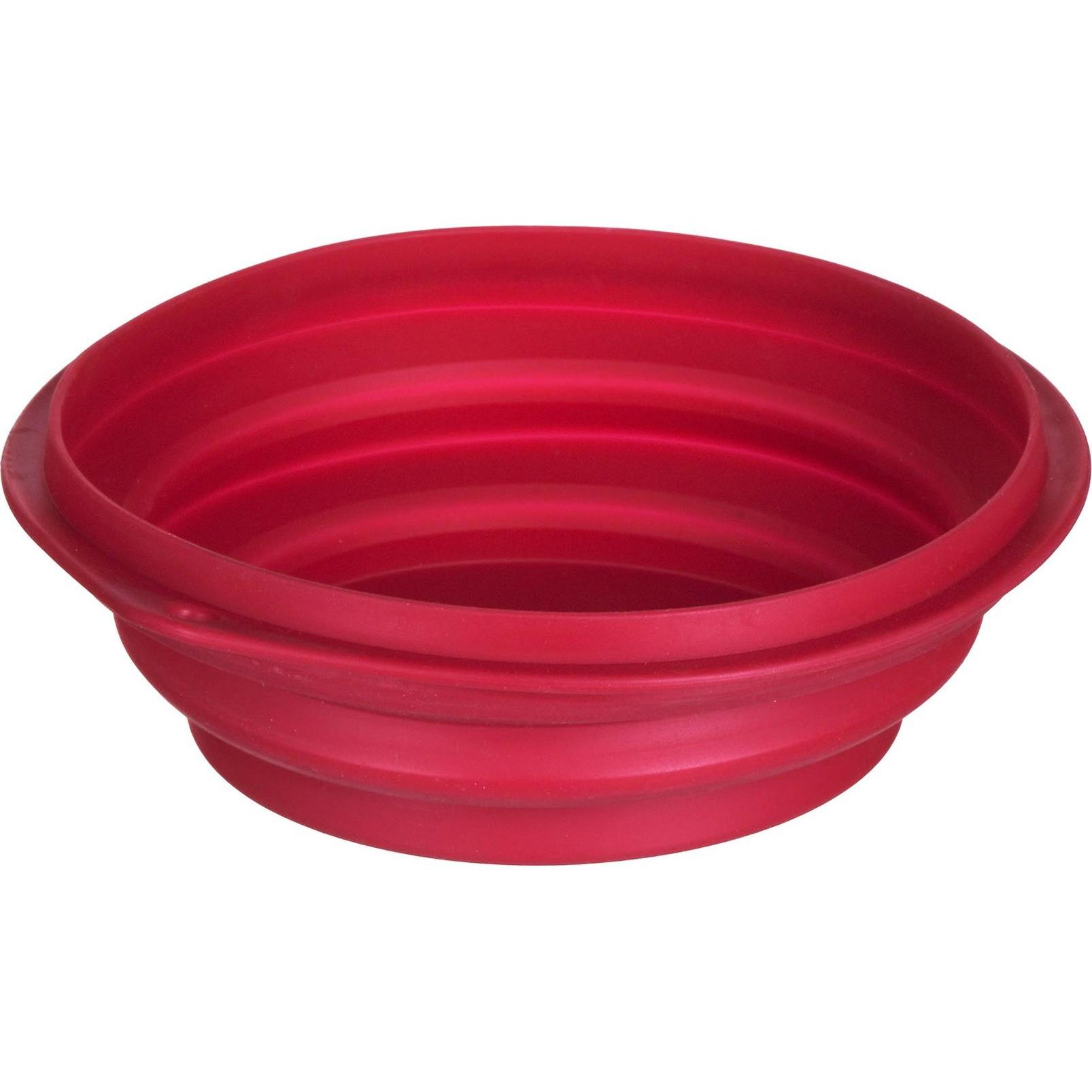 Trixie Reisenapf Silikon faltbar 1l (1 l), Futternapf