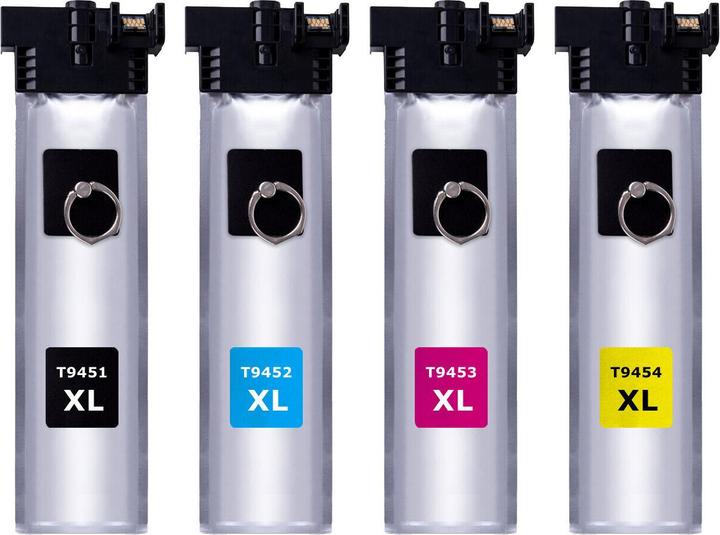 Immagine prodotto Druckfuxx 4 XL Patronen für EPSON WorkForce Pro WF C5210DW C5290DW C5710DWF C5790DWF