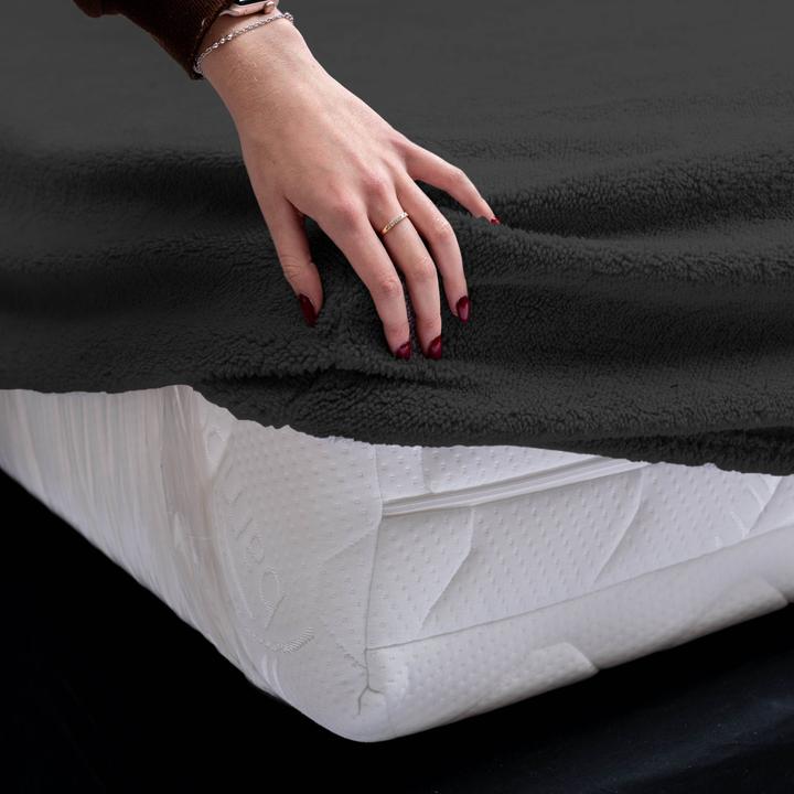 Actual product image Sleeptime Teddy fitted sheet (180 x 200 cm)