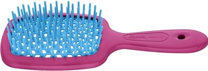 Produktbild Jäneke Kleine Superbürste Fuchsia/Türkis mit Wabenstruktur