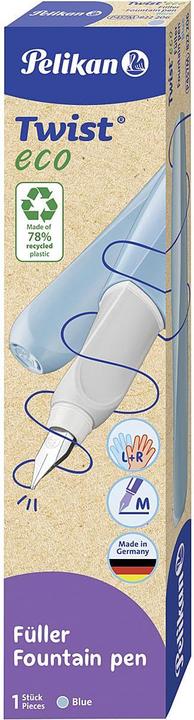 Actual product image Pelikan Twist Fllhalter eco, blue (Blue, Blue, 1x)