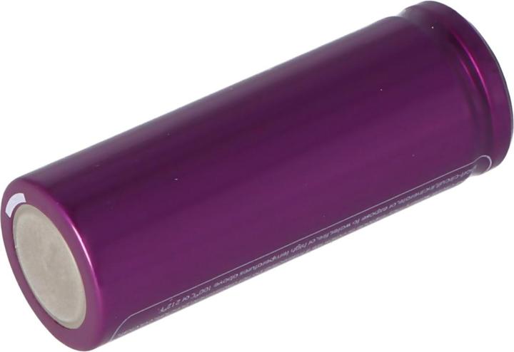 Actual product image Efest Akku Purple IMR18500 - (Button Top, ungeschützt) (1 pcs., 18500, 1000 mAh)